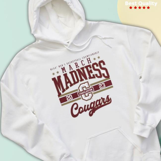 Charleston Cougars Ncaa Men’S Basketball Championship March Madness 2023 shirt, hoodie, tank top, sweater and long sleeve t-shirt