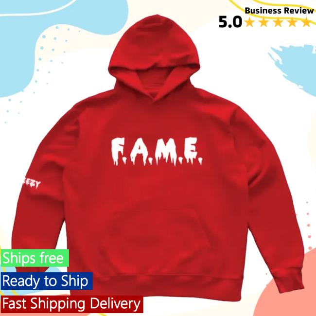 Official Chris Brown Merch Store Shop ChrisBrown F.A.M.E. Popover Hoodie