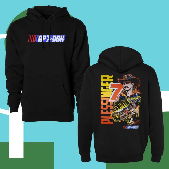 Official Aaron Plessinger Merch Dirt Bike Kidz Speedway - Ap7 Pullover Sweatshirt