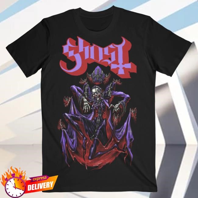 Official Ghost Band Store Levitation T Shirt Ghost Rock Band