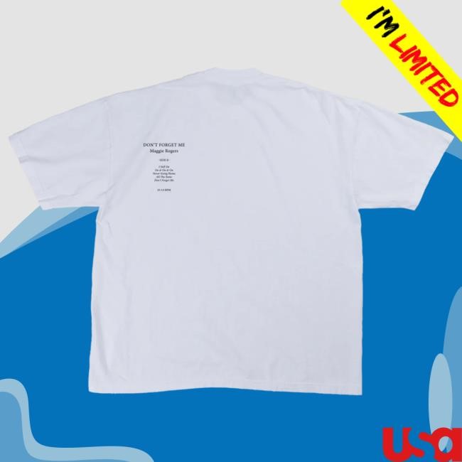 Maggie Rogers Merch 33 1/3 RPM New Tee Maggie Rogers Shop