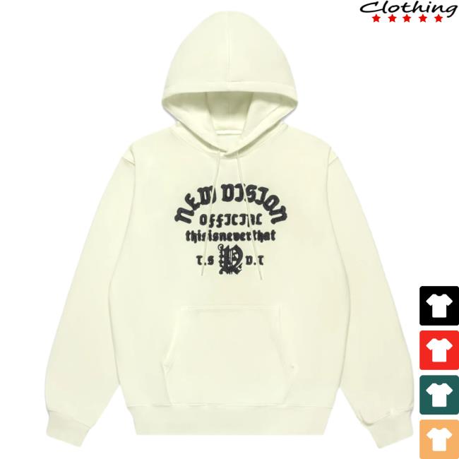 Official JuiceStore Juice Store Thisisneverthat New Vision Crack Crewneck Sweatshirt (Cream) Edison Chen