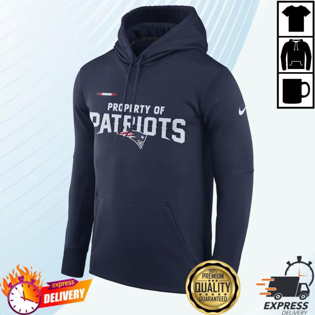 Property Of Patriots New England Pullover Hoodie