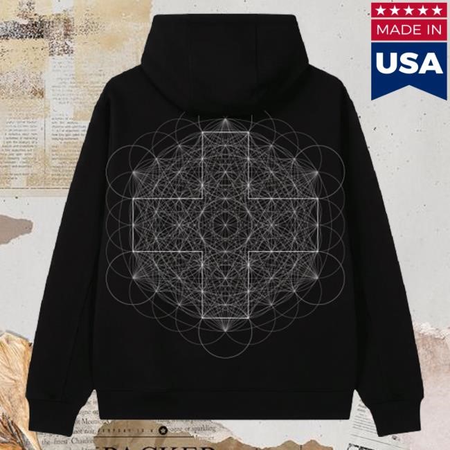Official 2Hollis Merch Black Star Zip-Up Hoodie