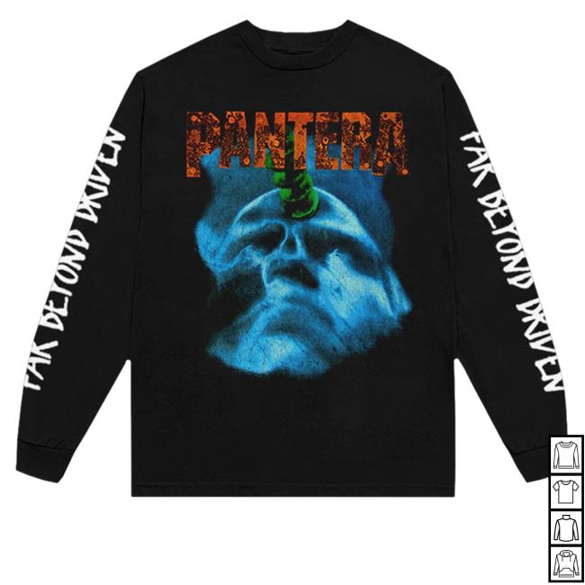 Official Pantera Merch Far Beyond Driven 1994 Tour Long Sleeve T Shirt