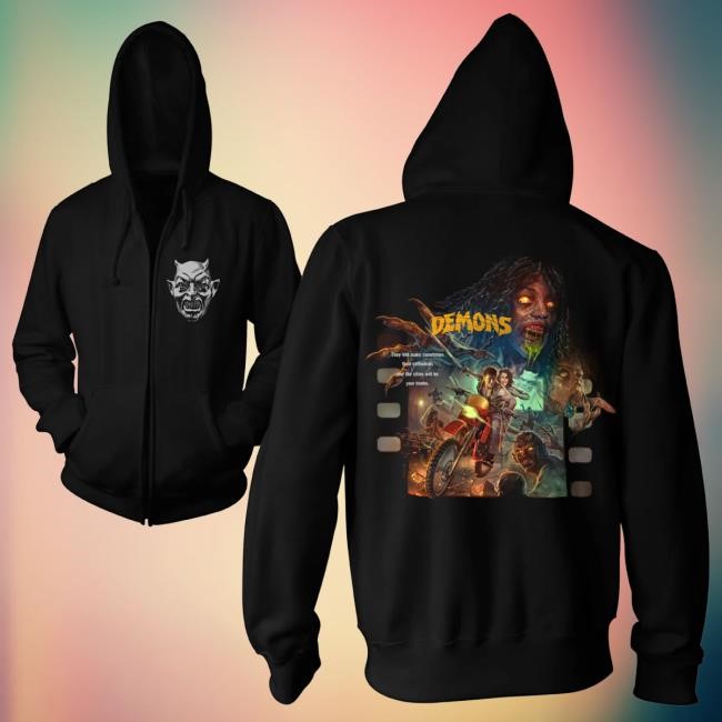Official Cavity Colors Merch Store Shop Demons - Zip-Up Popover Hoodie CavityColors