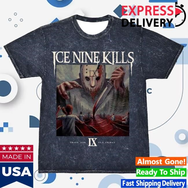 Official Ice Nine Kills Merch Store Doomed & Dyed Shirt 2024 Ink Merch IceNineKills