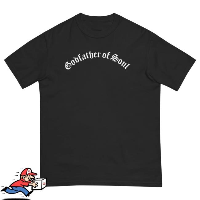 Official James Brown Store Shop James Brown Godfather Of Soul Old English New Shirt