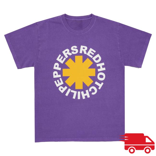 Official Red Hot Chili Peppers Classic Top Shirt - Purple