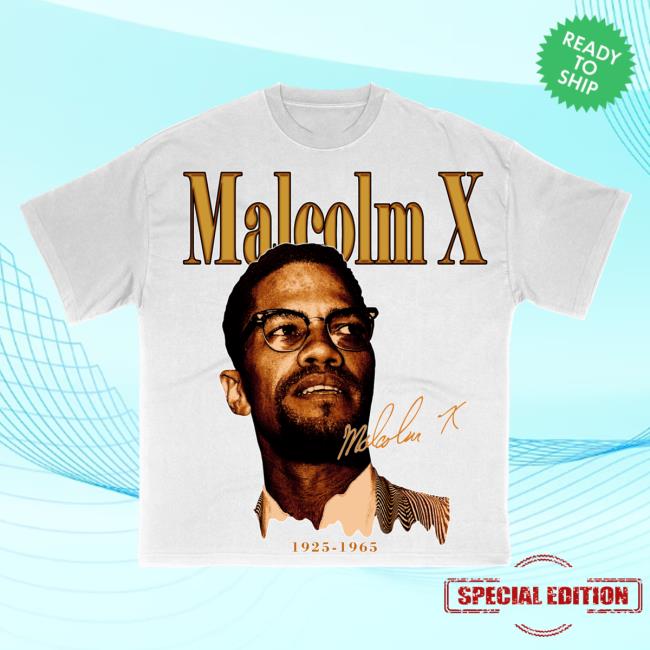 Official Do Not Disturb Clothing Store Shop Dnd By Ferris Malcolm X Signature Top Shirt White