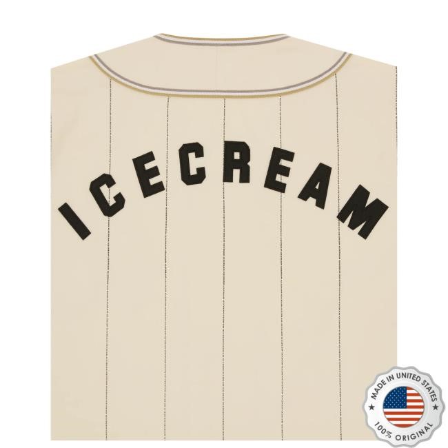 Official Billionaire Boys Club Clothing IC Baseball Jersey Tees Bbc Ice Cream