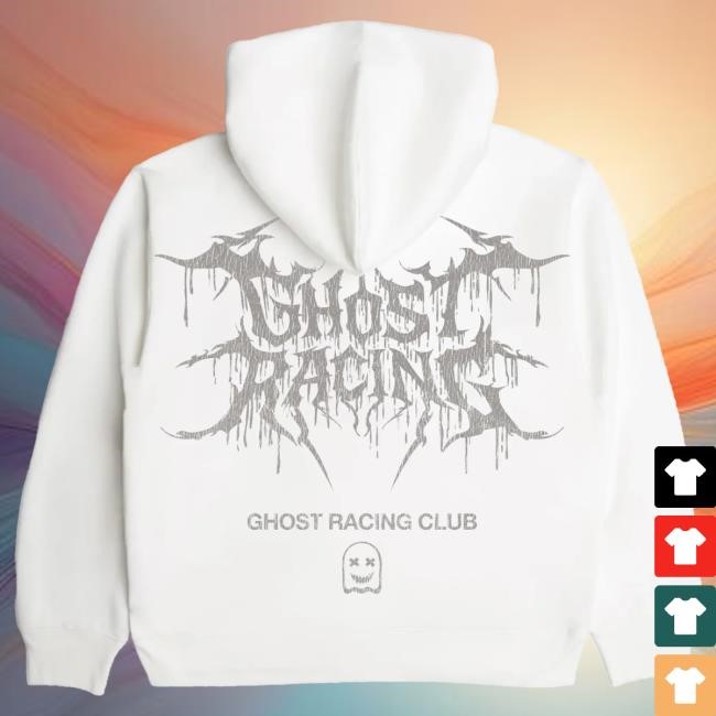 Official Ghost Racing Heavy Weight Sigil Zip-Up - Black Hoodie