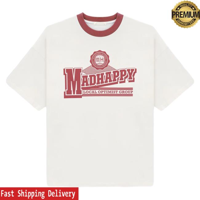 Official Madhappy Clothing Merch Store Madhappy Alumni Ringer Shirt 2024 Mad Happy Shop