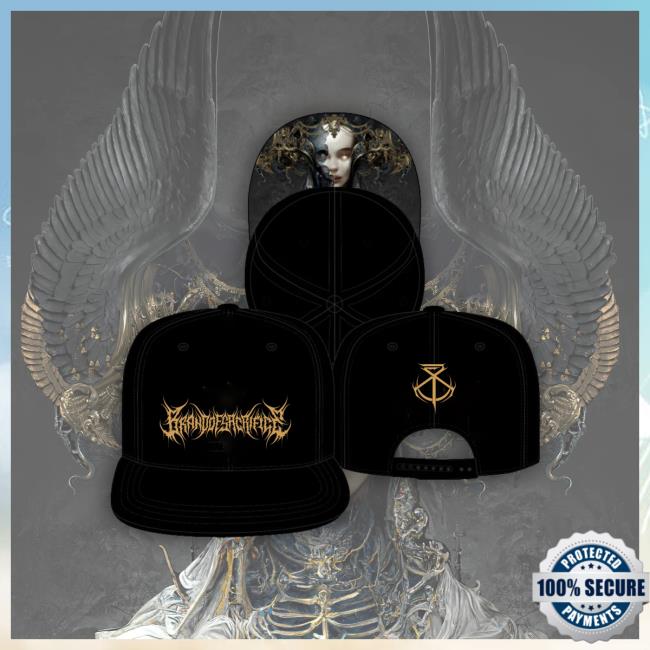Official Brand Of Sacrifice Merch Between Death And Dreams Black Custom Snapback Hat
