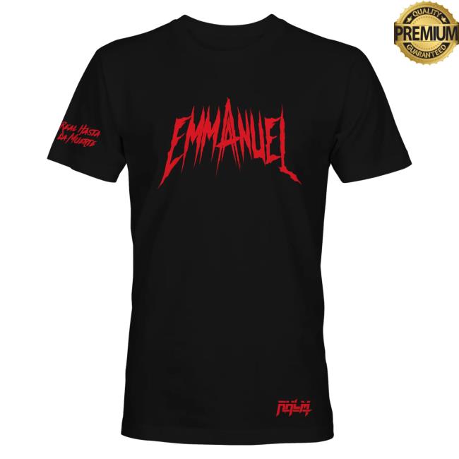 Official Anuel Aa Clothing Store Shop Anuelmerch Emmanuel RHLM Real Hasta La Muerte Black Shirt 2023 Anuelaa Merch