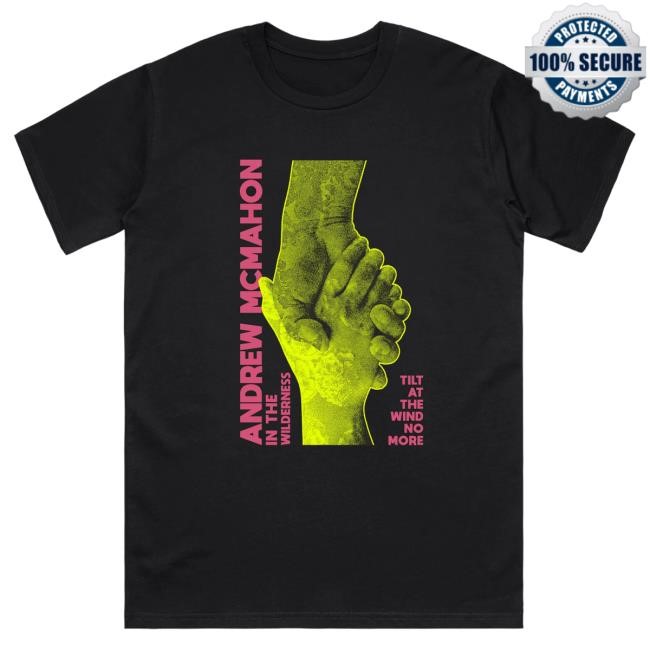 Official Andrew Mcmahon Merch Tilt At The Wind No More Black Top Shirt
