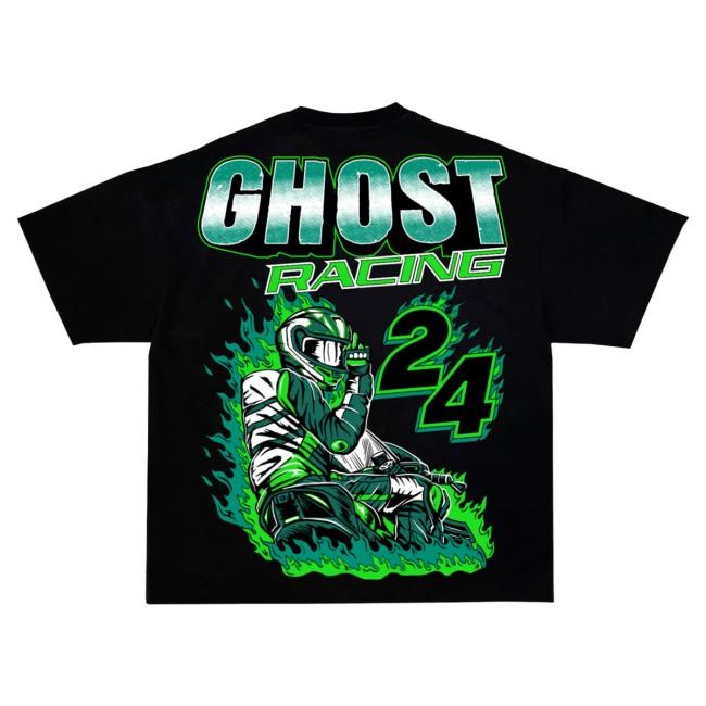 Official Ghost Racing Apparel Ghost Racing Gr Look Back Attractive Hoodie - Black