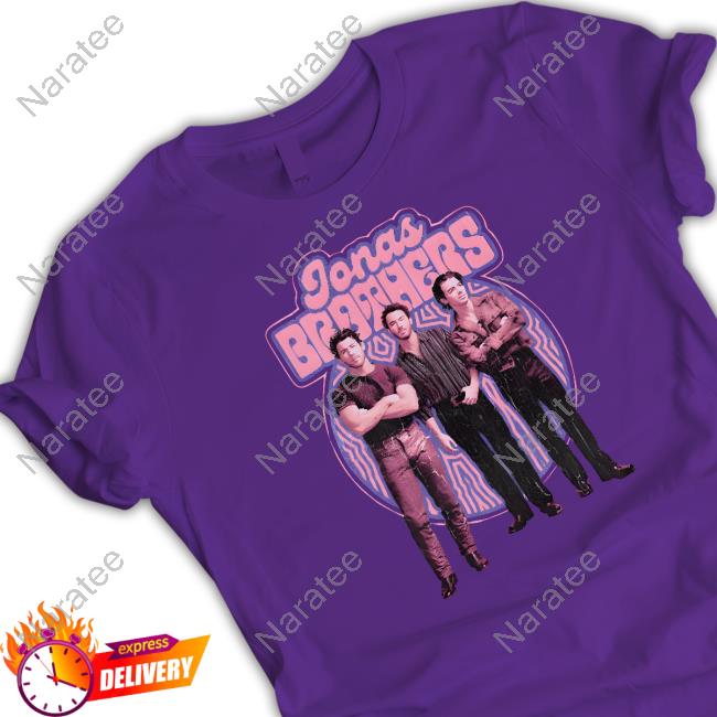 Jonas Brothers Purple Retro Shirt