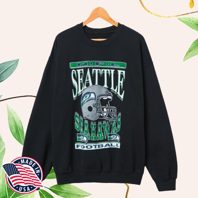 Official Junk Food Apparel Clothing Store Shop Junkfoodclothing Seattle Seahawks Football Chrome Flea Market Crew neck