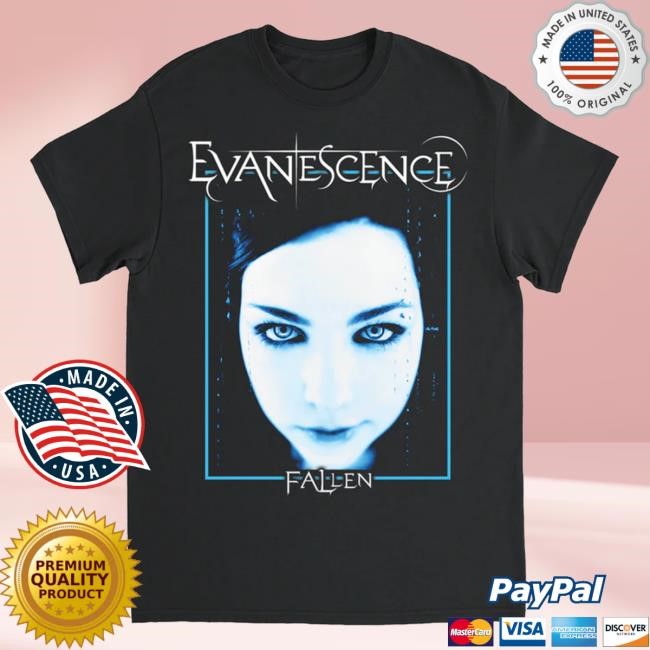 Evanescence Official Store Fallen Album Art Tees