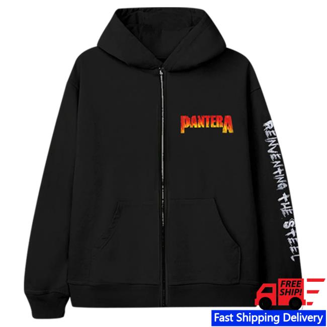 Official Pantera Merch Store Shop Pantera Reinventing The Steel Zip-Up Attractive Shirt