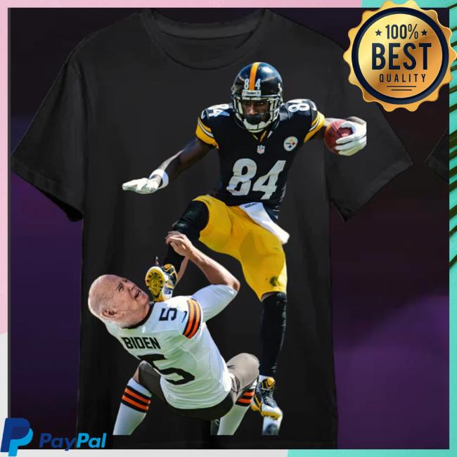 Antonio Brown Stomped On Biden Face Sweatshirt