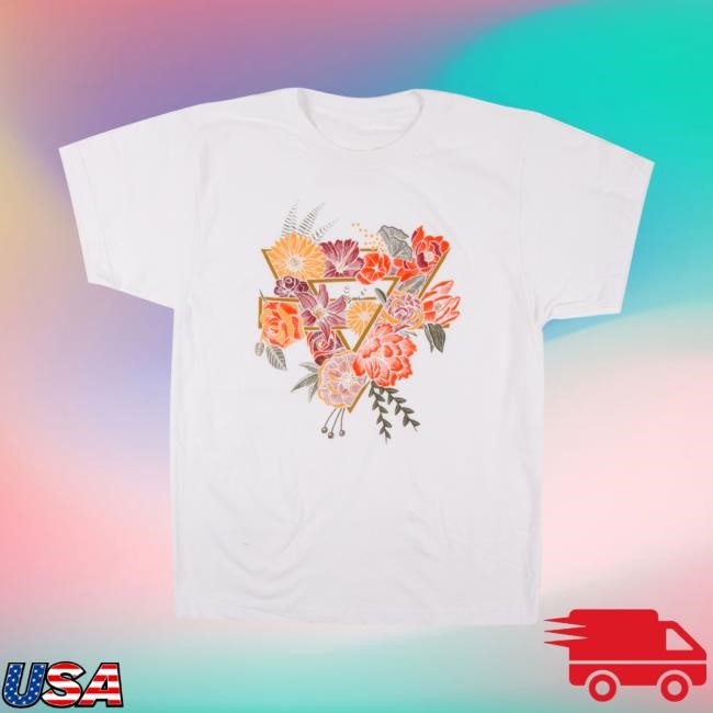 Floral Triangle Shirt | Shop the Rainbow Kitten Surprise Official Store