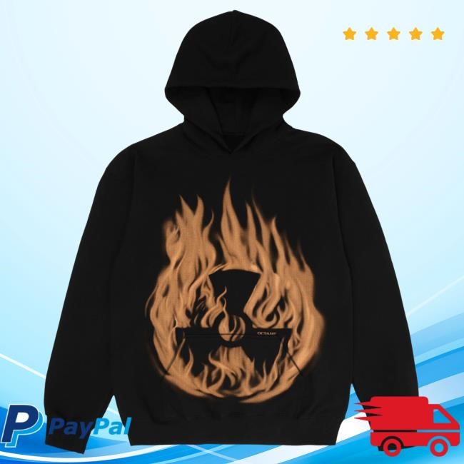 Heavyweight Bootleg Style Octane Zip Up Hoodie Don Toliver Don Toliver Octane Zip Up Hoodie Stage Ready Gear