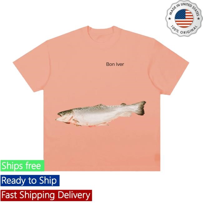 Salmon Shirt Bon Iver Store