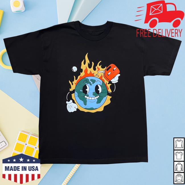 Official Ideologie Shop Merch Ideologie World On Fire New Shirt