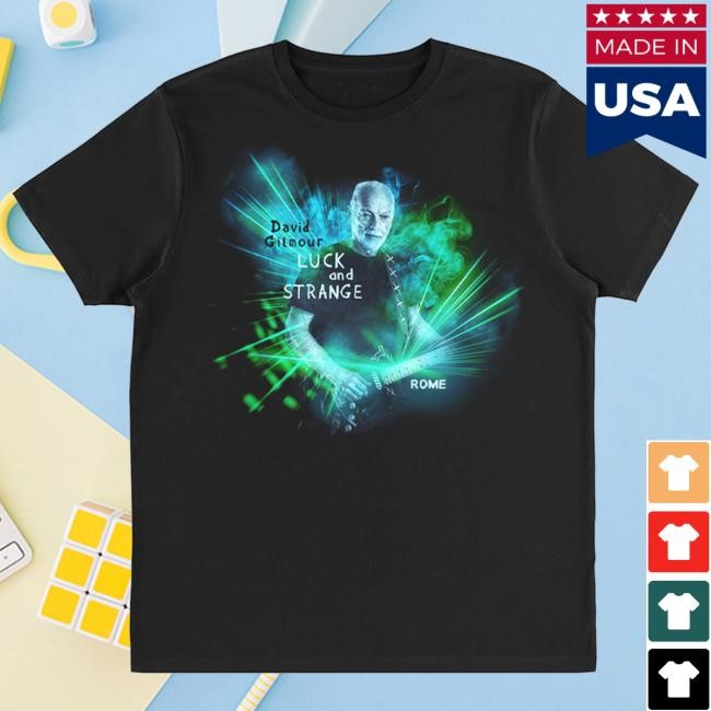 David Gilmour Italy Event New Tee - David Gilmour