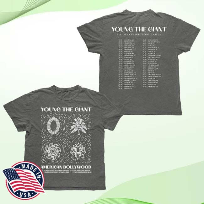 American Bollywood Symbols Tour S/s Shirt – Young the Giant