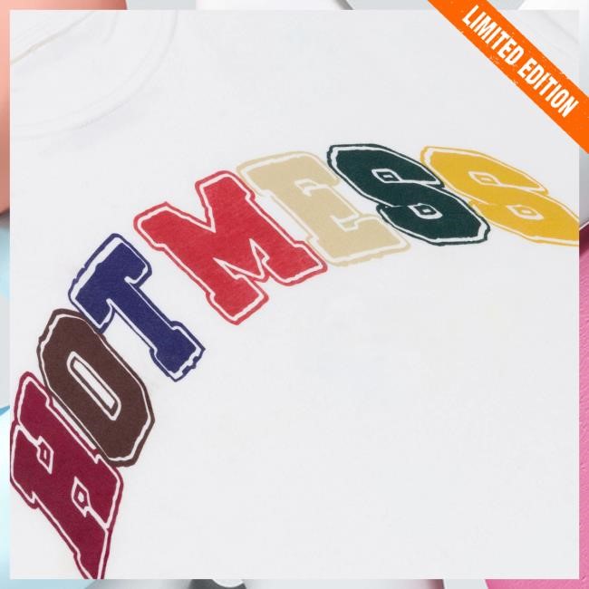 Hot Mess Varsity Tee – Unwell Shop | Call Her Daddy