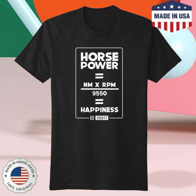 80Eighty HorsePower Tee