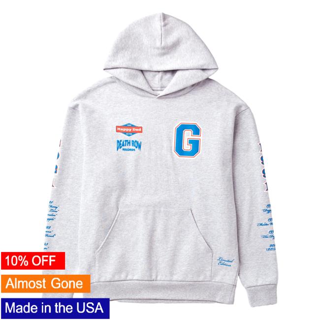 Official Happy Dad Merch Store Shop Happy Dad X Death Row Varsity Hood