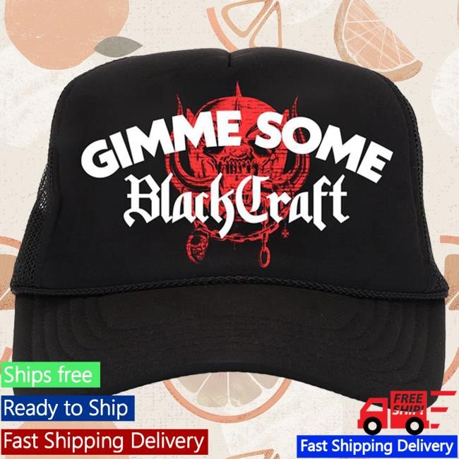 Official Blackcraft Cult Motörhead x Blackcraft Gimme Some Hat