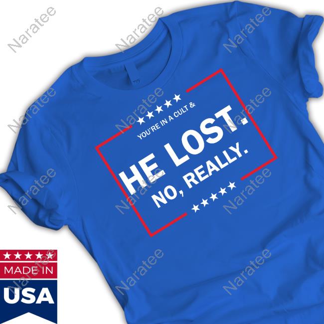 Official Jon Cooper You’Re In A Cult He Lost No Really Shirt
