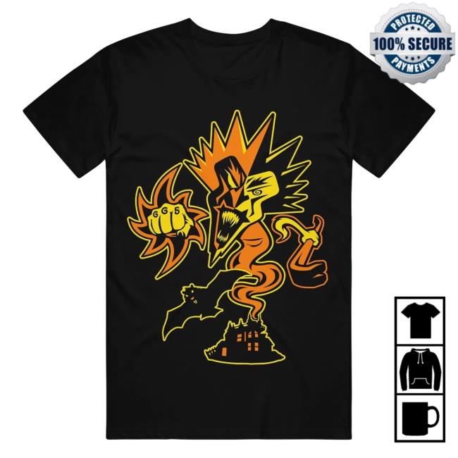 Official Icp Merch Clothing Store Insane Clown Posse Fearless Fred Black Shirts