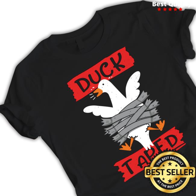 Official Qwertee Merch Duck Taped Shirt
