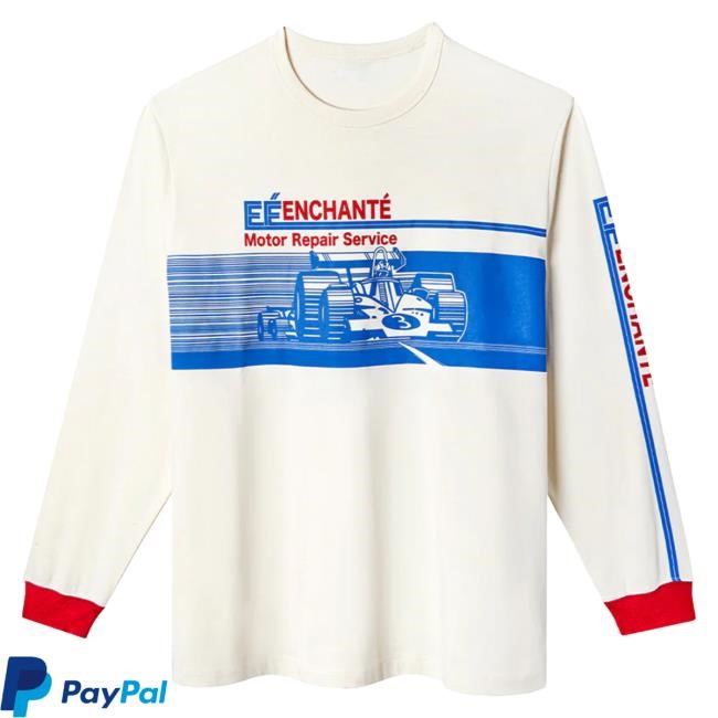 Official Daniel Ricciardo Merch Store Shop Ric3 Enchante Motor Repair Long Sleeve Tee Shirt DanielRicciardo
