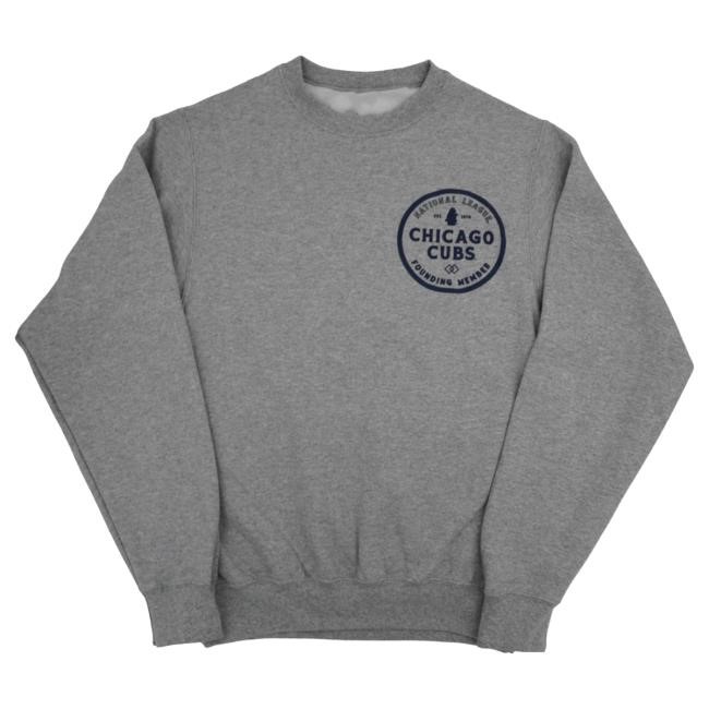 Chicago Cubs Founding Member Crewneck New Era 150th Anniversary