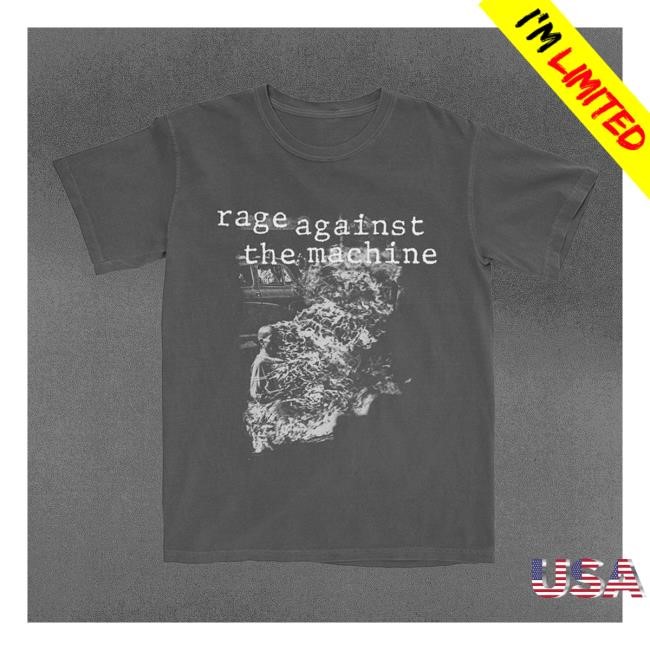Rage Merch Store Ratm Cover Tracklist Pullover Shirt Rage Against The Machine Bentley Clothing Shop Apparel
