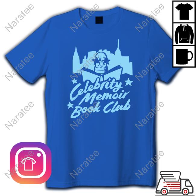 Celebrity Memoir Book Club Worm Long Sleeve Shirt