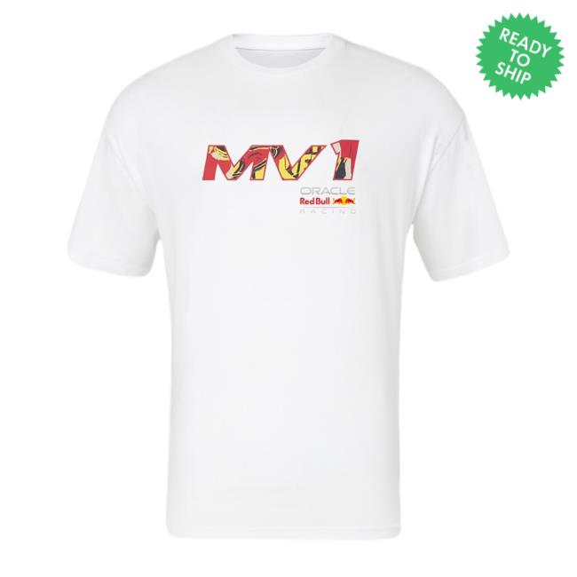 Red Bull Racing Max Verstappen Pop Art Vintage Shirt