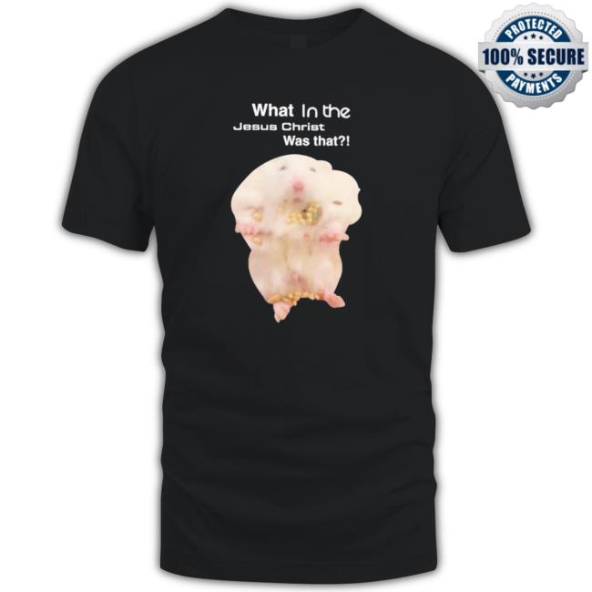 Official Hamster Jesus Christ Ashi Hoodie
