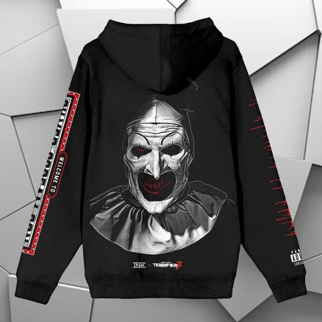 Ice Nine Kills Hoodie Silver Scream Con Terrifier