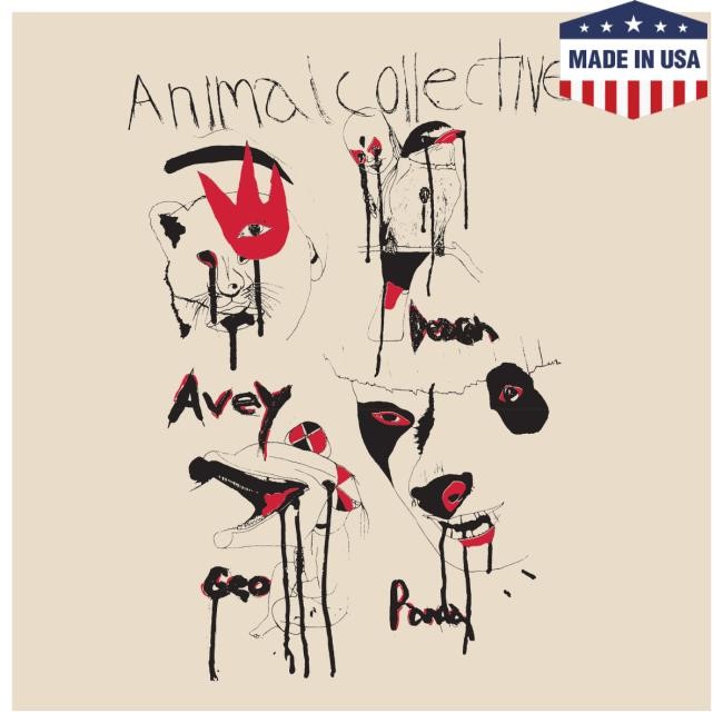 Official Merchtable Animal Collective Feels Anniversary Shirt