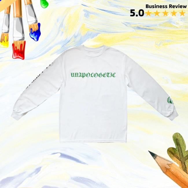 Official Rihanna Merch Store Unapologetic Long Sleeve Tee