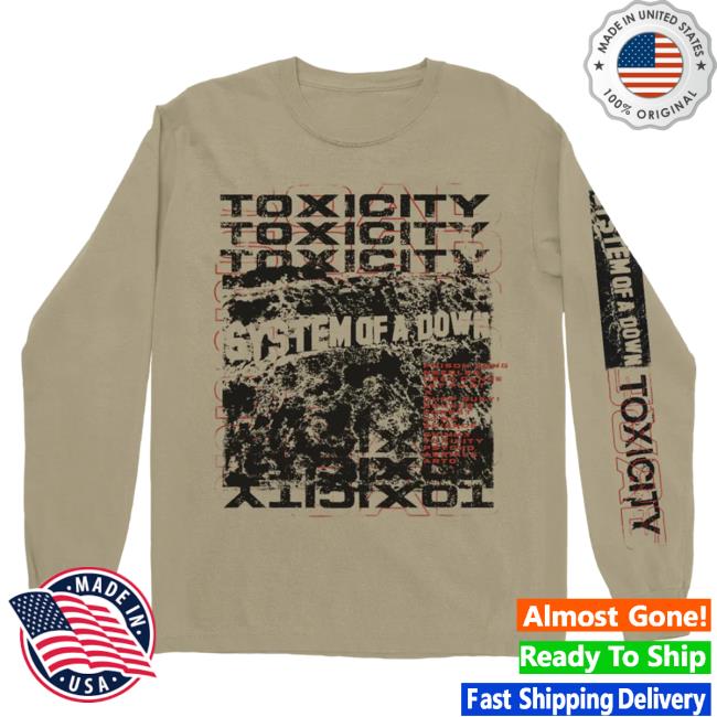 Official System Of A Down Merch Store Shop Merch System Of A Down Toxicity Repeat Long Sleeve Hot Shirt