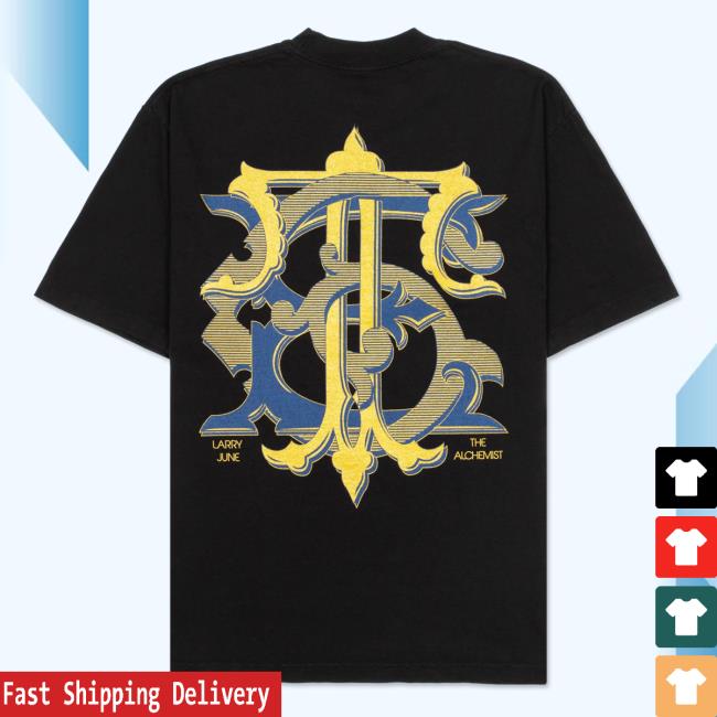Official Larry June Merch Clothing Store Larry June X The Alchemist Tge The Great Escape Spa Popover Shirt Black LarryJune